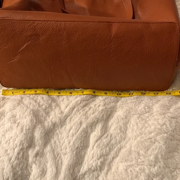 Laggo Remy British Tan Leather studded Tote